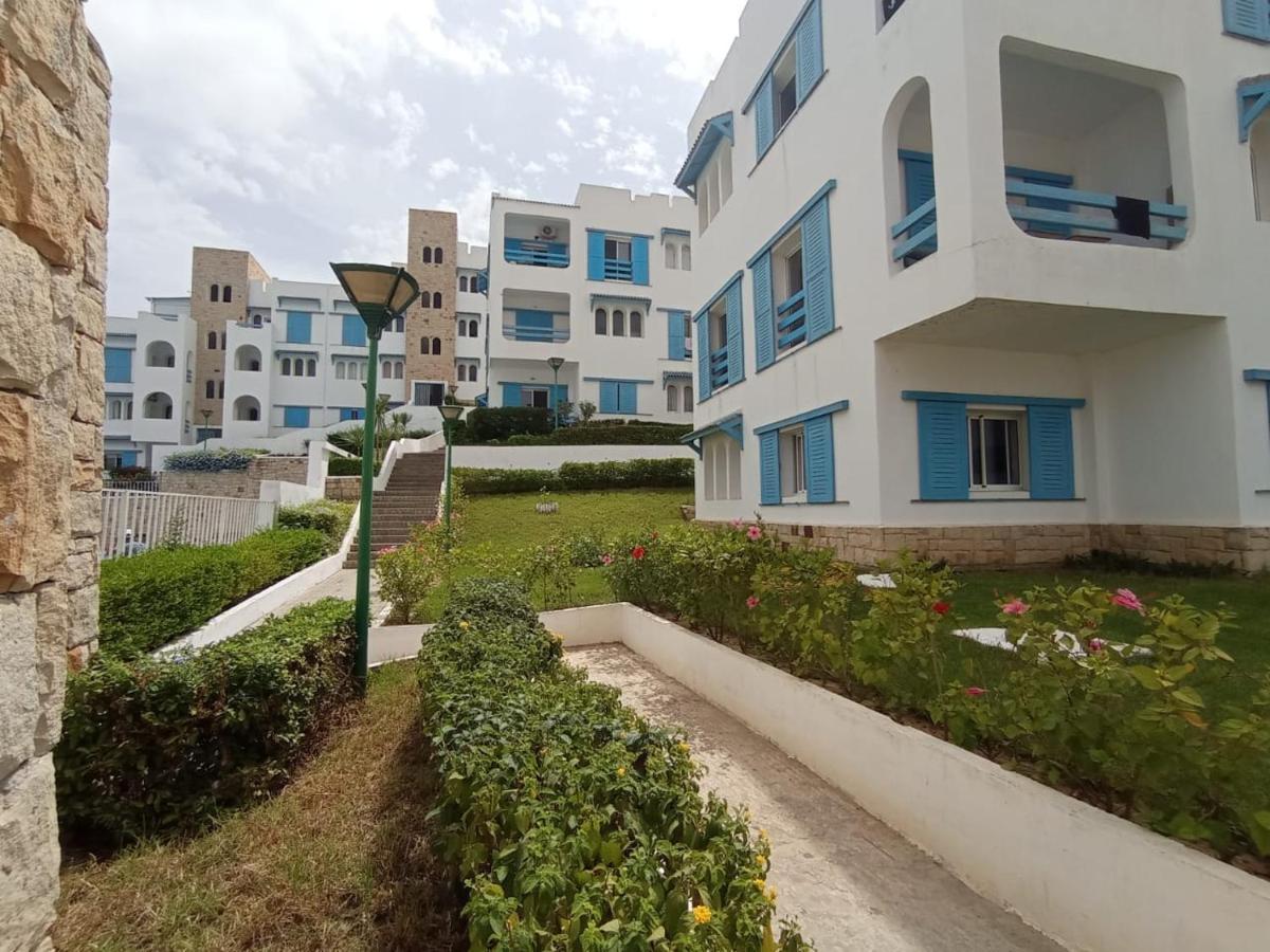Résidence neuve avec piscine M’diq Esterno foto